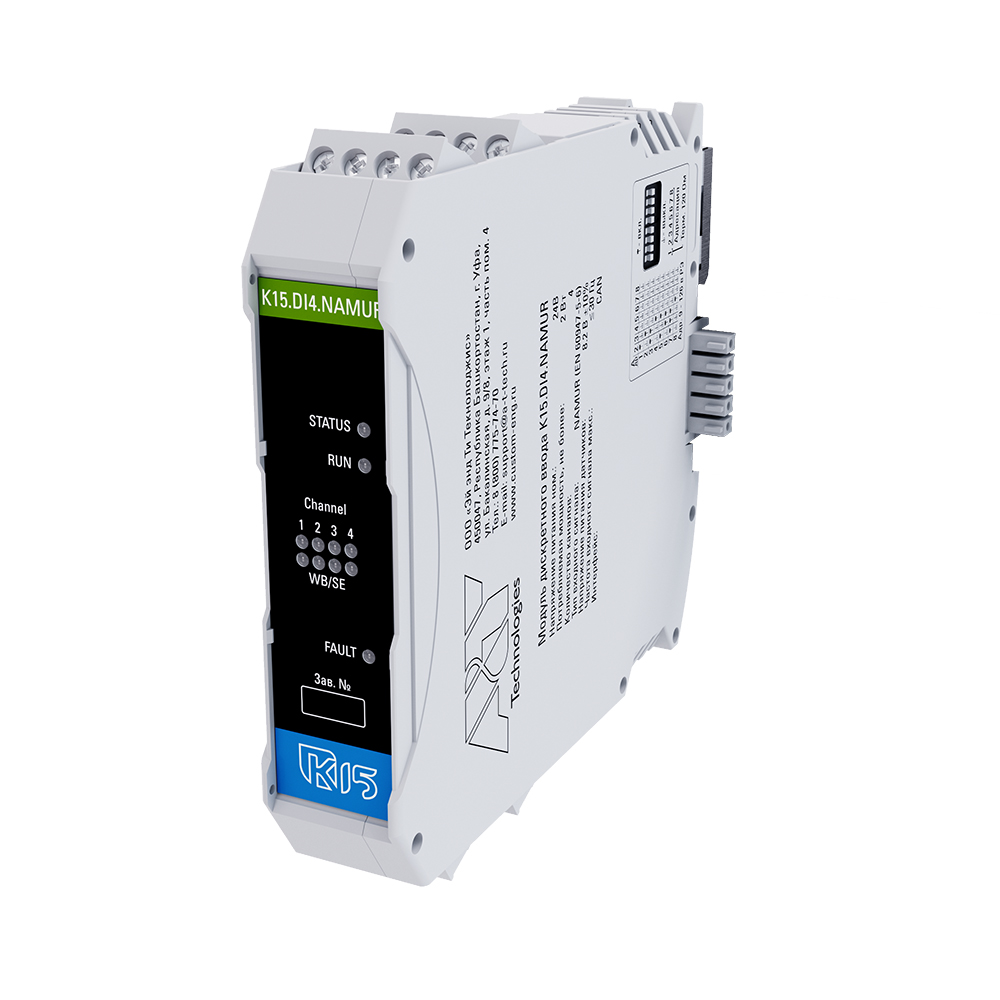 Модуль дискретного ввода «K15.DI4.Namur»